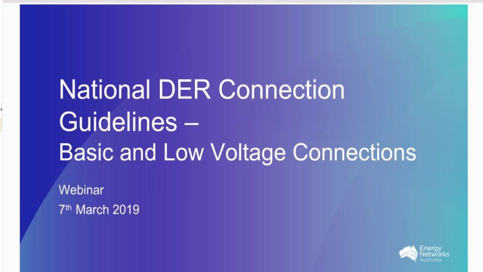 National Connection Guidelines National Connection Guidelines
