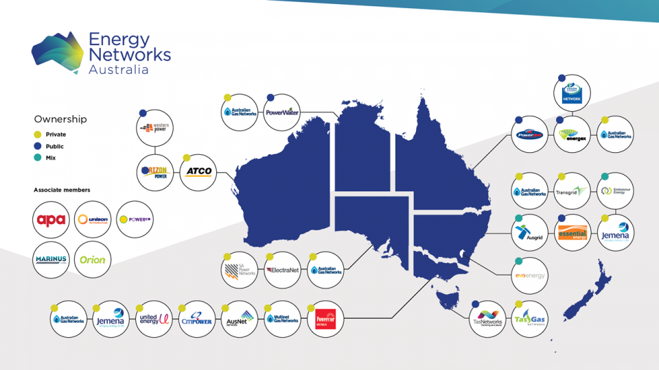 Guide to ENA members map 2022 Guide to ENA members map 2022