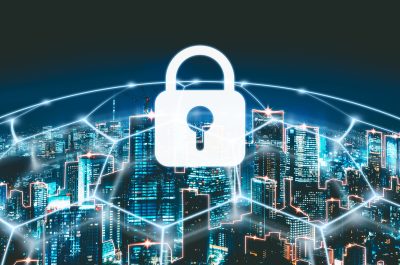 Cyber security network city Cyber security network city