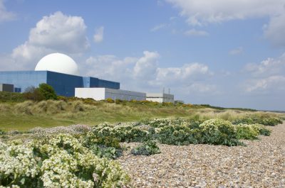 Sizewell B nuclear power station on Suffolk coast Sizewell B nuclear power station on Suffolk coast
