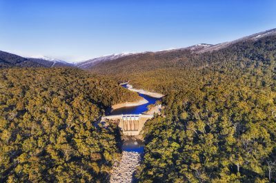 D SM Guthega Dam close D SM Guthega Dam close