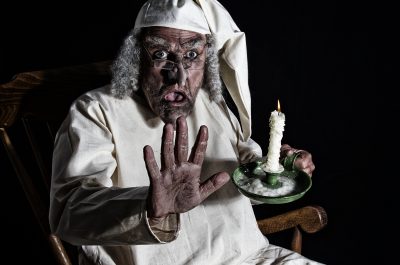 Portrait of man in nightime costume Portrait of man in nightime costume